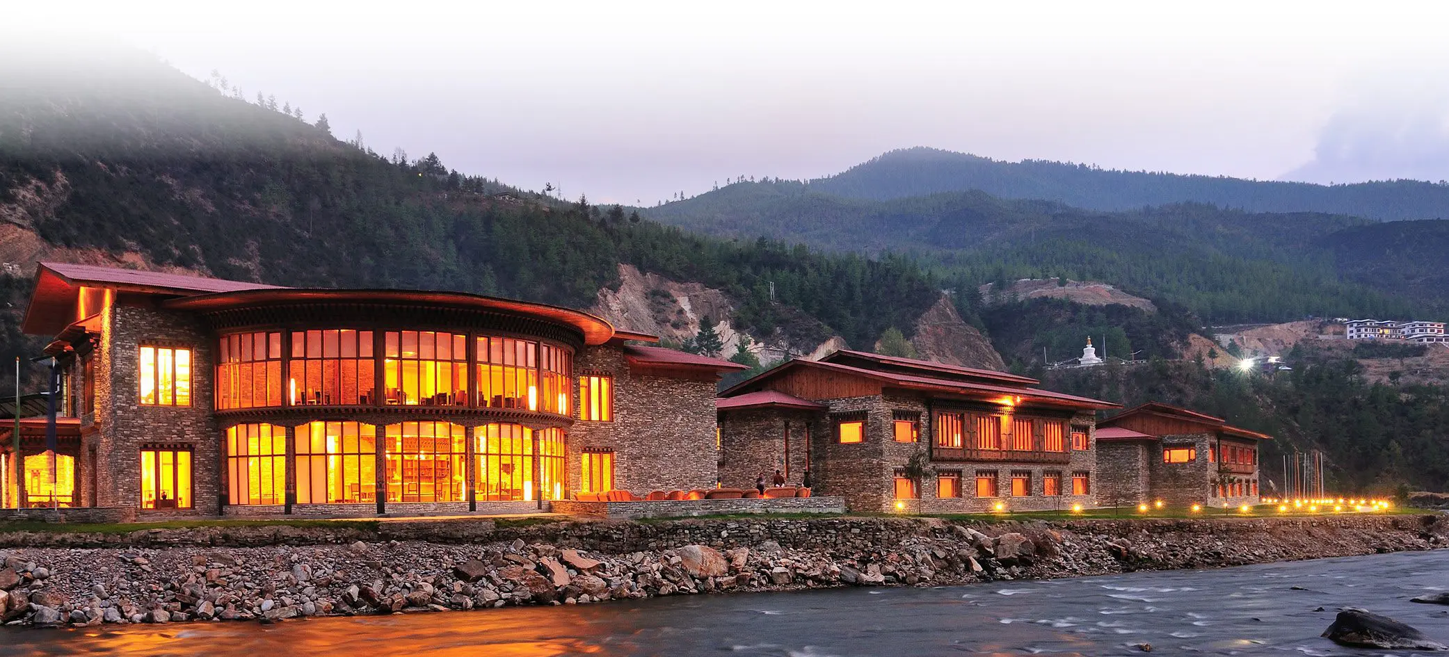 Experience Luxury by the Riverside at Terma Linca Resort & Spa - Bhutan ...