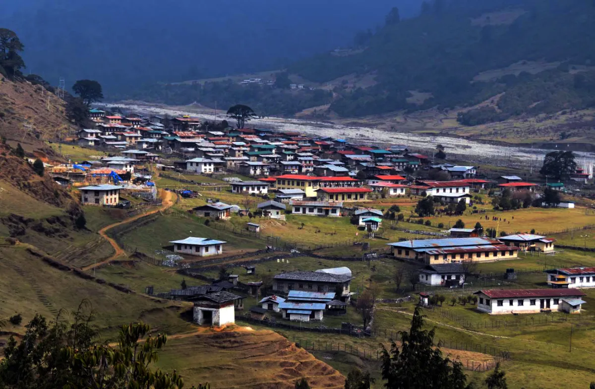 Sakteng-village-Trashigang