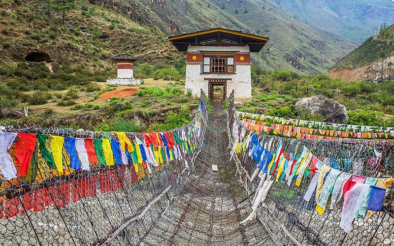 punakha suspension bridge