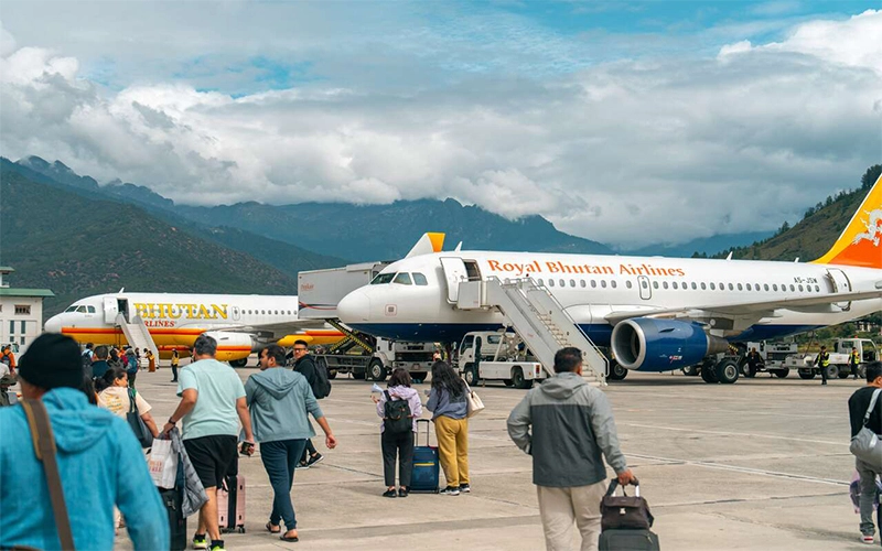 bhutan by flight