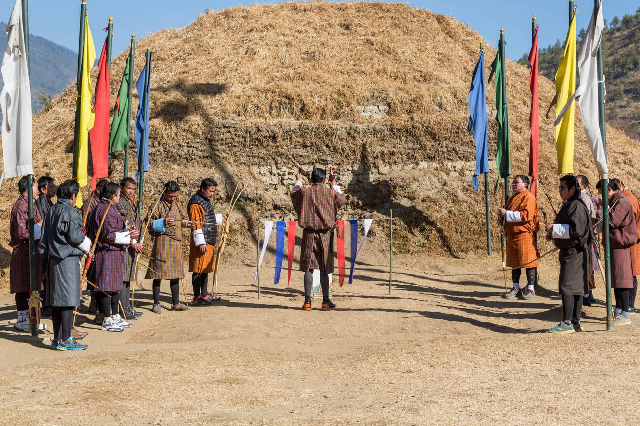  Experience Bhutan’s National Passion: Archery with Bhutan Luxury Tours  