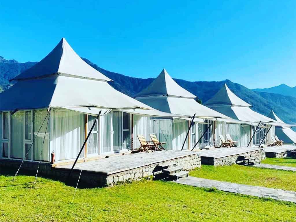 Experience Bhutan's Premier Luxury: Tenzinling Luxury Villa Tent in Paro