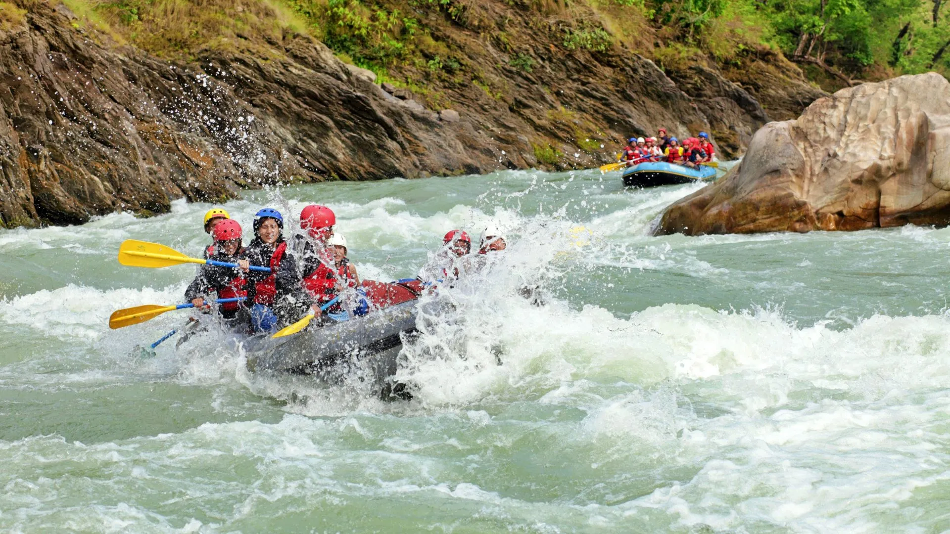 Rafting Through Manas National Park