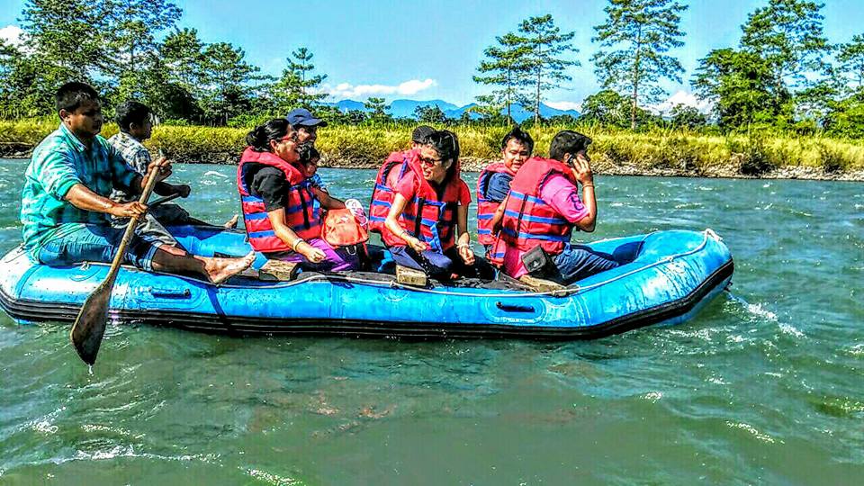 Rafting Through Manas National Park