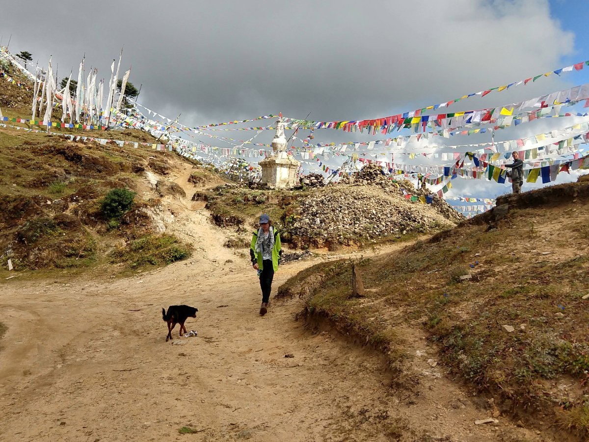 A Hike to Kila Nunnery from Chele La Pass  